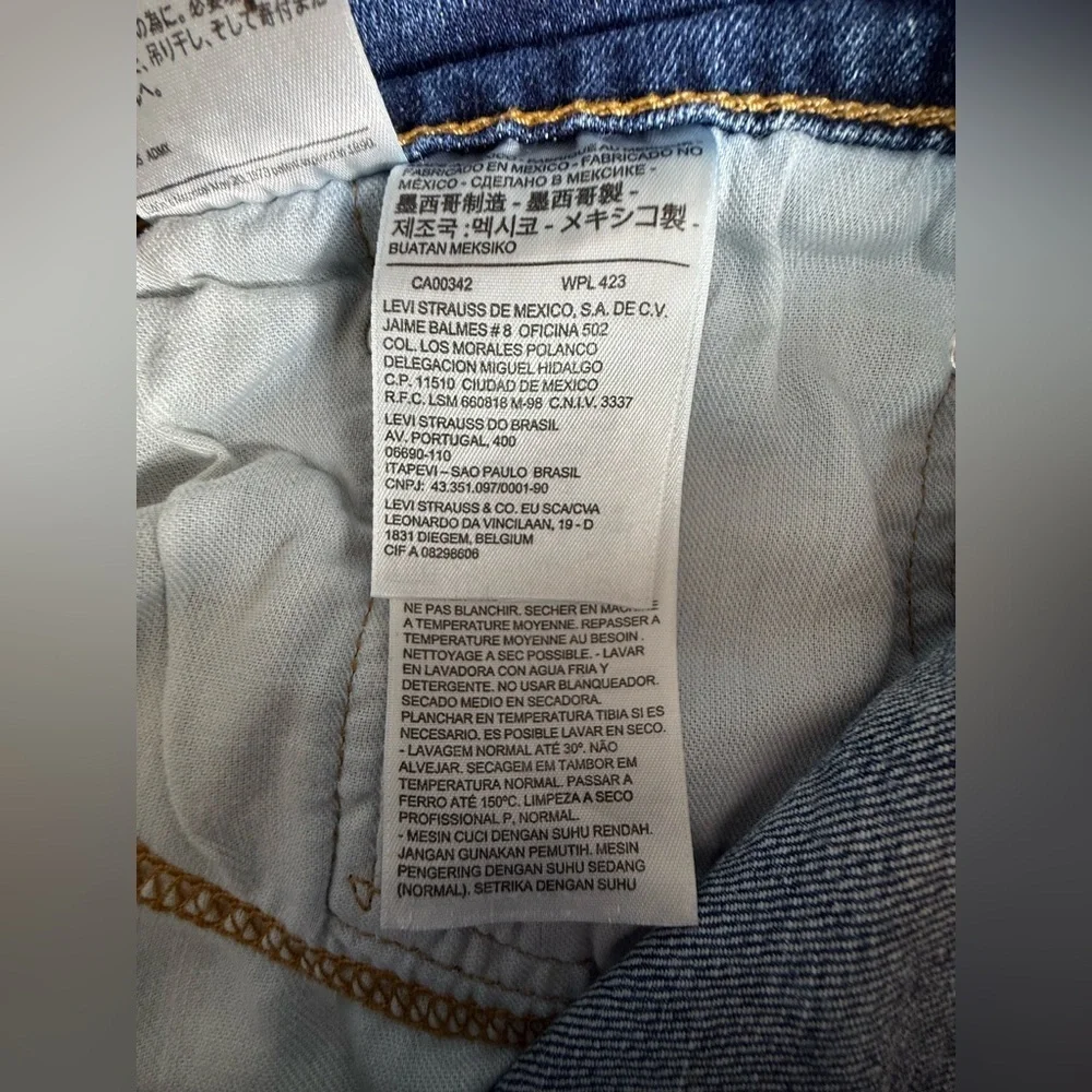Levi's Men's Straight Jeans in Deep Blue